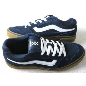 Vans Men's Caldrone Suede Dress Blues Gum Bottom Skate Shoes size 11.5 NIB